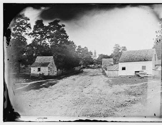 Alexandria Pike in Warrenton, c.1862